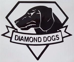 Metal Diamond Logo - Metal Gear Diamond Dogs Logo Vinyl Sticker Decal choose color size