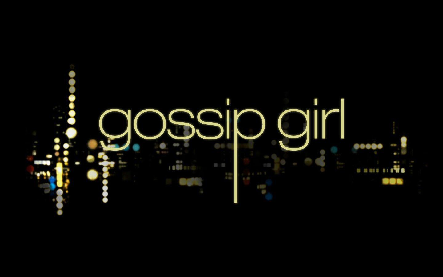 Gossip Girl Logo - Finals Week As Told By 