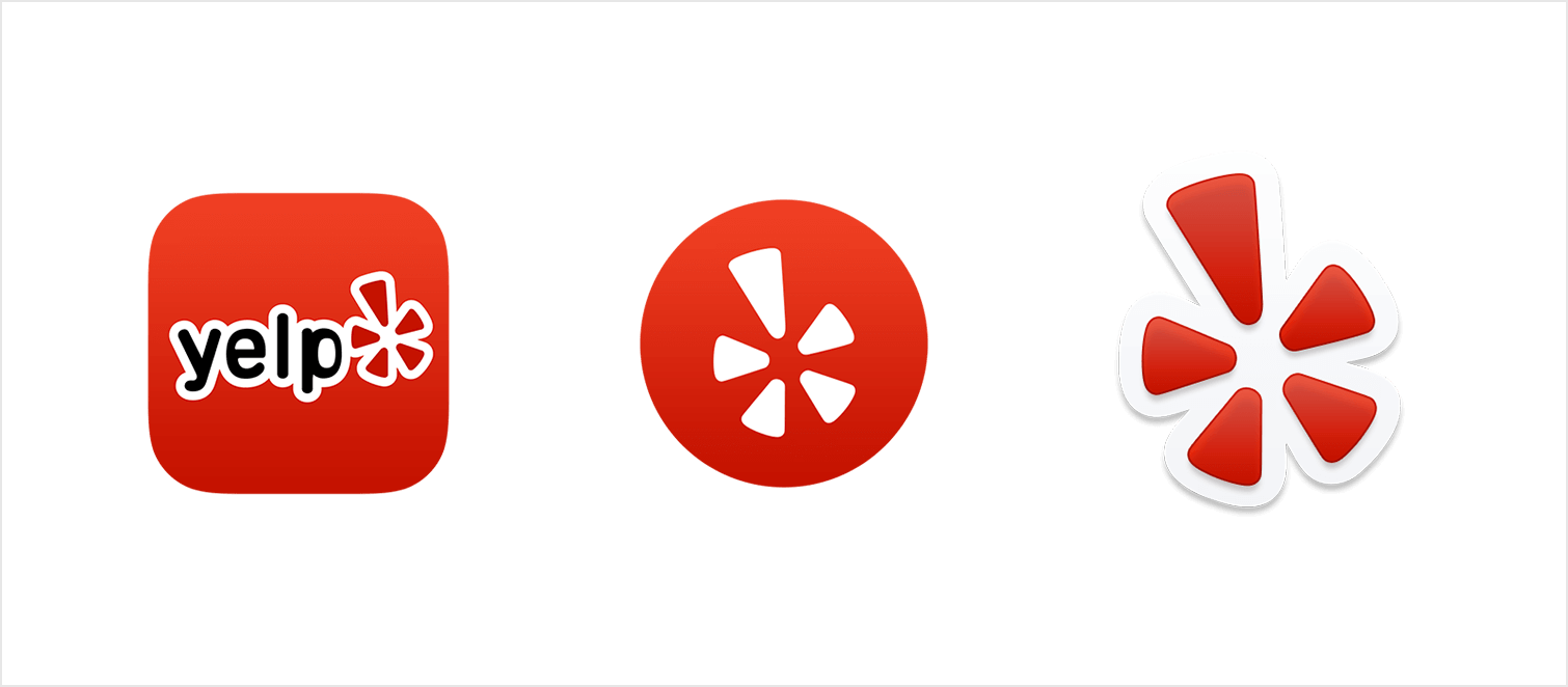 Small Yelp Logo - Small Yelp Button Logo Png Image