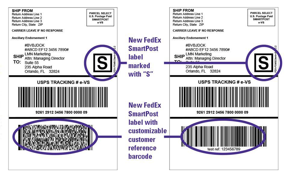 FedEx SmartPost Logo - FedEx SmartPost® Label Updates