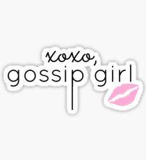 Gossip Girl Logo - Gossip Girl Design & Illustration Stickers | Redbubble