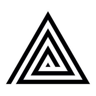 White Triangle Clothing Logo - Triangle Clothing