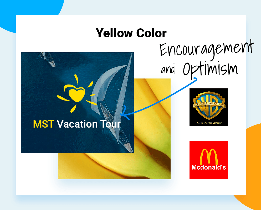 Blue and Yellow Brand Logo - How to Choose the Best Logo Color Combinations for Your Company