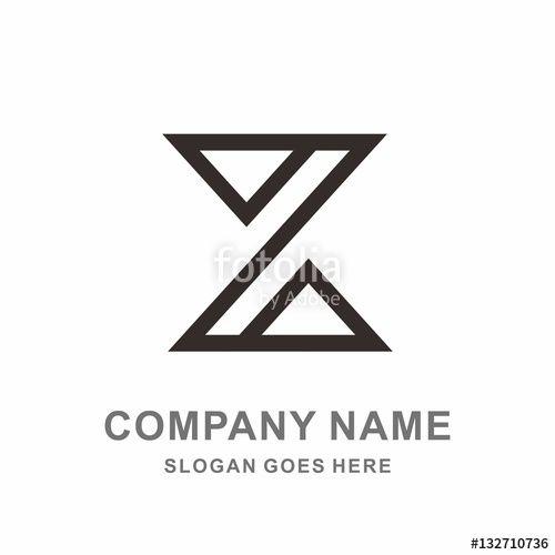 Triangle Clothing Brand Logo - Monogram Letter Z Geometric Square Triangle Fashion Apparel Clothing ...