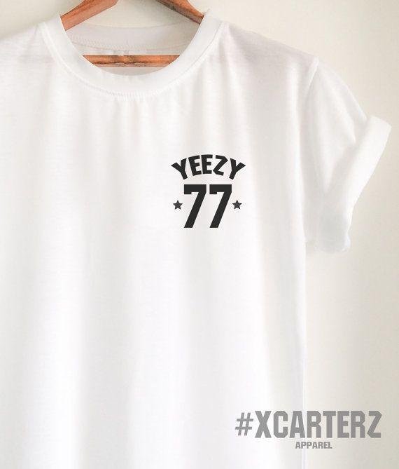 Popular Clothing Logo - Most Popular Men Clothing XcarterZ Yeezy Shirts Yeezy Merch Logo