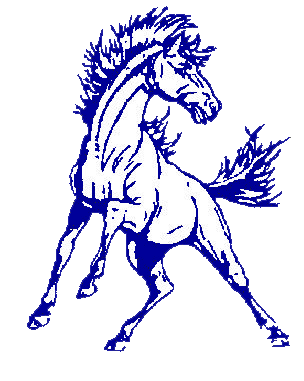 Mustang Horse School Logo - High School / High School Activities