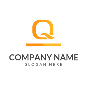 Orange Q Logo - Free Q Logo Designs | DesignEvo Logo Maker