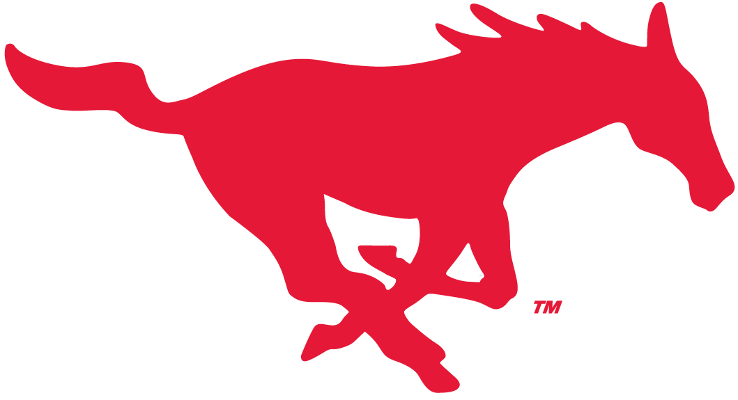 Mustang Horse School Logo - SMU Mustangs Primary Logo Division I (s T) (NCAA S T)