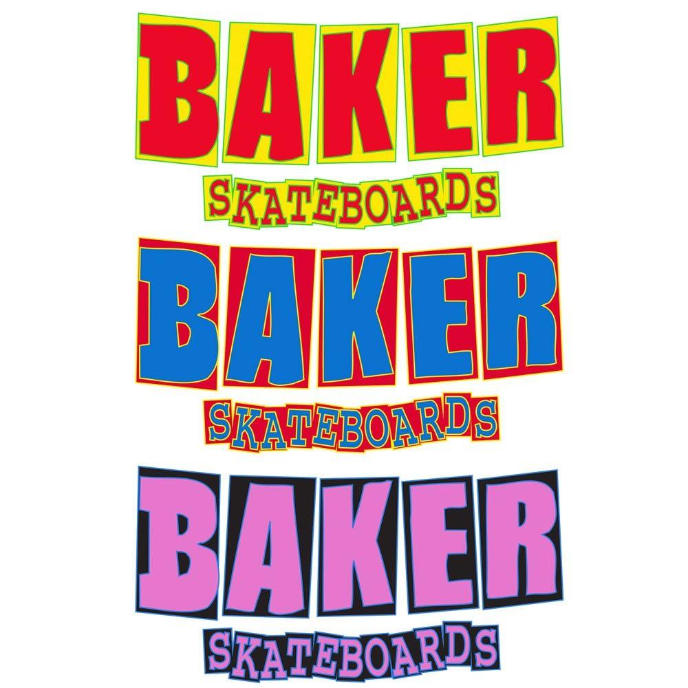 Baker Skateboards Logo - Baker Skateboards Logo Color Sticker