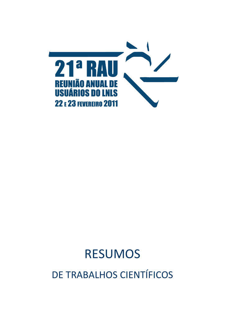 Nacas CX3 Logo - Faça o do Livro de Resumos