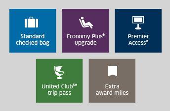 United Airlines Premium Economy Logo - United Travel Options bundles | United Airlines