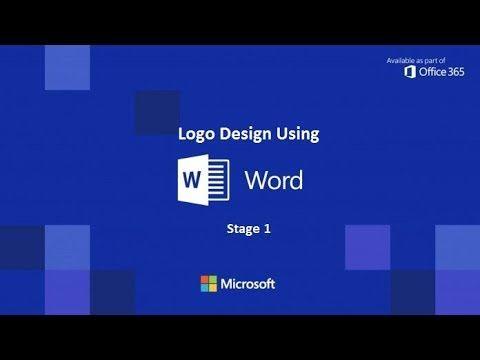 MS Word Logo - Part 1 - Design Any Logo with Microsoft Word 2017 - YouTube