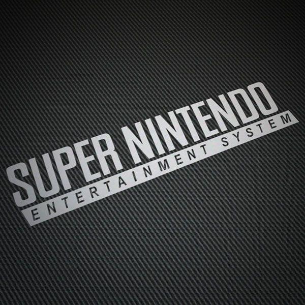 Super Nintendo Logo - Sticker Super Nintendo Logo | MuralDecal.com