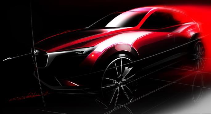 Nacas CX3 Logo - PREMIJERA: Stiže Mazdin novi crossover, CX-3! | Najnovije vesti ...