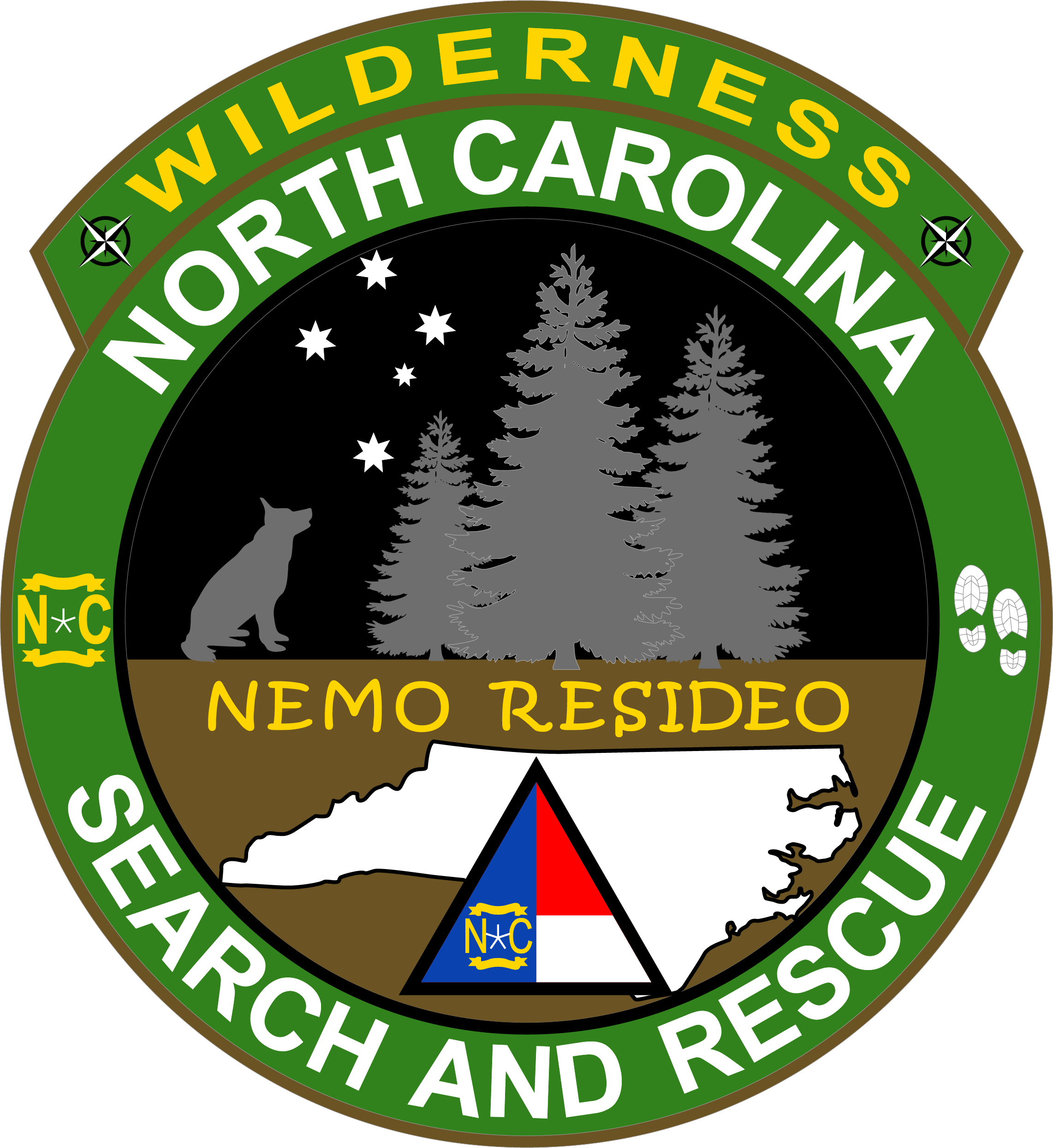 Search and Rescue Logo - NC DPS: Wilderness Search & Rescue