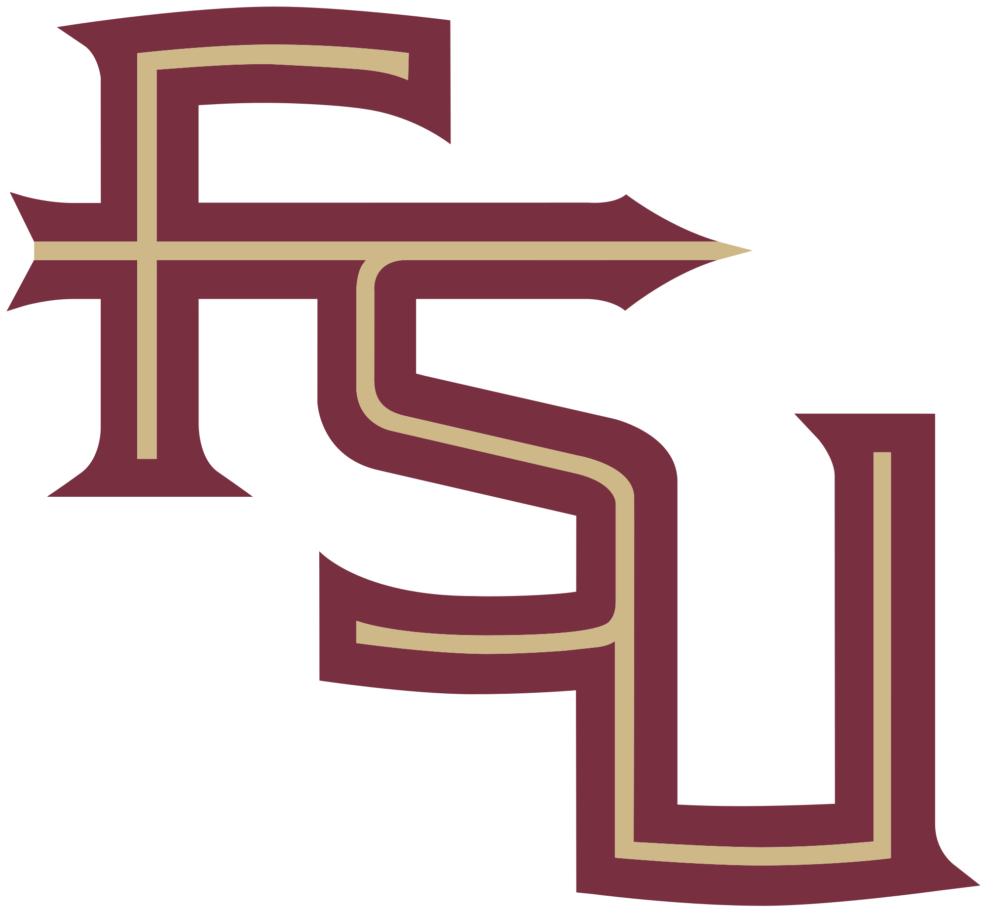 Florida State Seminoles Spear Logo - Florida State Seminoles alternate logo.svg