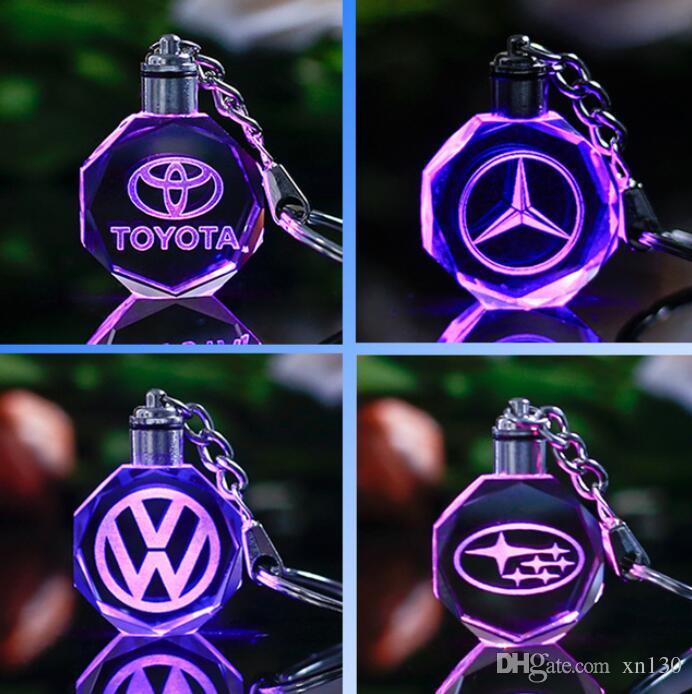 Famous Custom Logo - Famous Or Custom Car Logo Crystal Crafts With Changing Colors