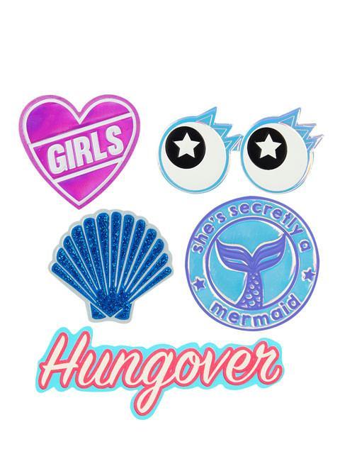 The Skinny Dip Logo - Hangover Plushie Sticker Pack | Skinnydip London