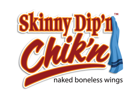 The Skinny Dip Logo - Skinny Dip'n Chik'n Naked Boneless Wings
