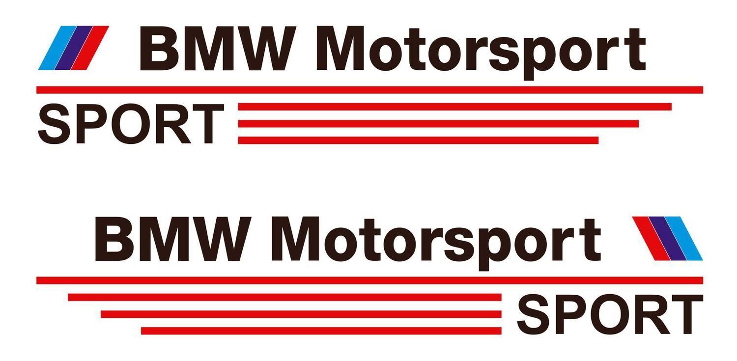 BMW Motorsport Logo - Product: BMW Motorsport sport decal sticker
