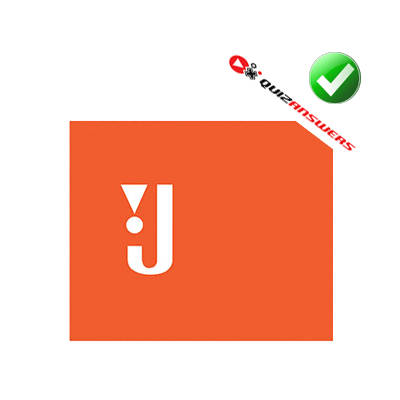 White with Orange B Logo - Orange square Logos
