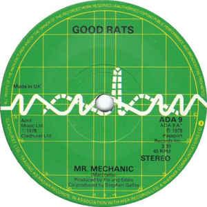 Mr Mechanic Logo - Good Rats - Mr. Mechanic (Vinyl, 7