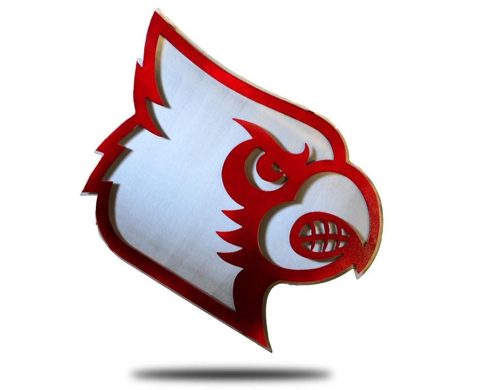 University of Louisville Logo - University of Louisville Limited Edition Cardinal Head Ali Colors