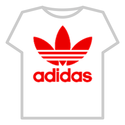 Red Addidas Logo - Red Adidas Logo - Roblox