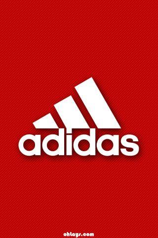 Red Addidas Logo - Red adidas Logos