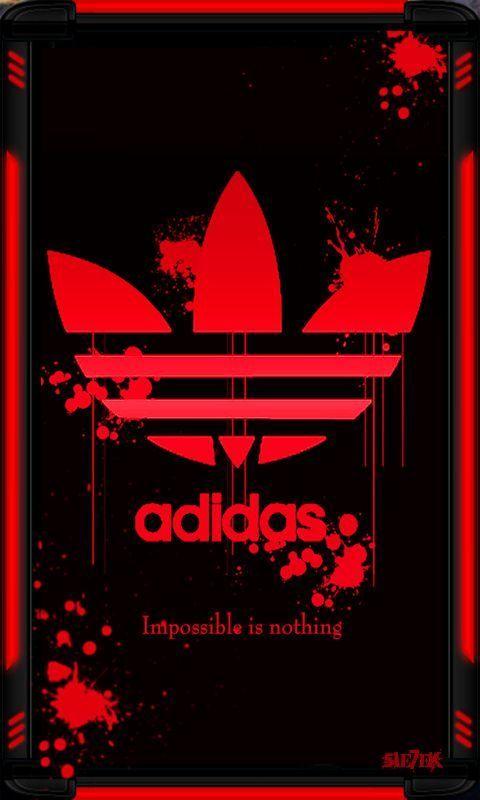 Red Adidas Logo - Adidas Logo Red Original HD Wallpapers for iPhone is a fantastic HD ...