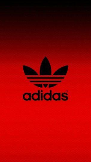 Red Addidas Logo - adidas. Wallpaper nd Stuff. iPhone wallpaper