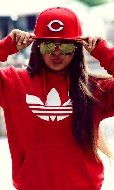 Red Addidas Logo - jumpsuit, red, adidas tracksuit, adidas logo, adidas tracksuit red ...