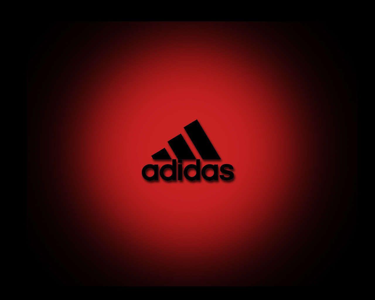 Red Addidas Logo - Red adidas Logos