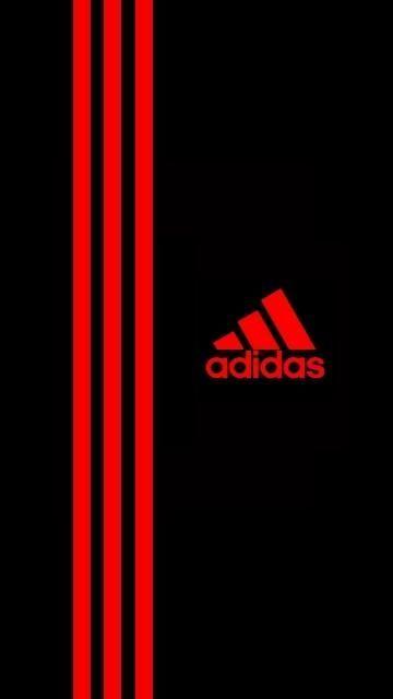 Red Addidas Logo - 3D HD logos. Logos, Adidas logo