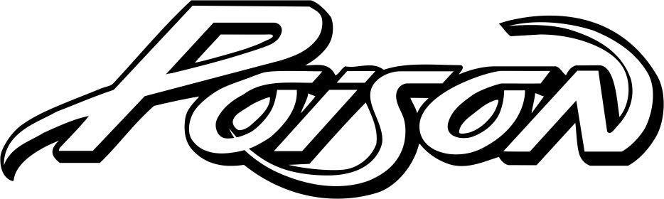 Poison Band Logo - poison band decal – North 49 Decals
