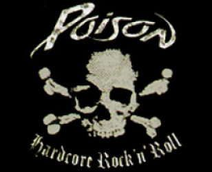 Poison Logo - T-shirts Skull Logo Poison