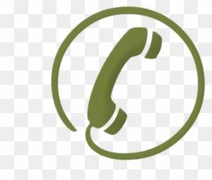 Green Telephone Logo - Telephone Clipart, Transparent PNG Clipart Image Free Download