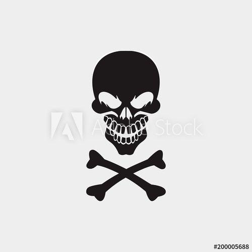 Poison Logo - pirates or poison logo design with skull - Buy this stock vector and ...
