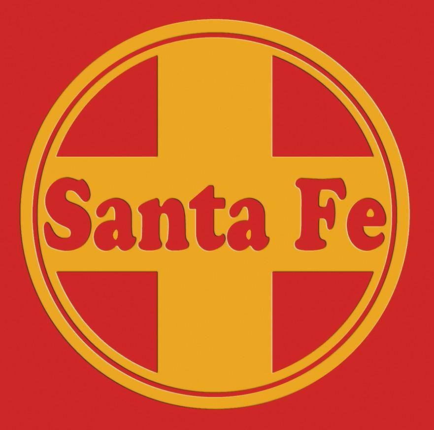 Santa Fe Logo - Santa Fe RR Logo Sticker