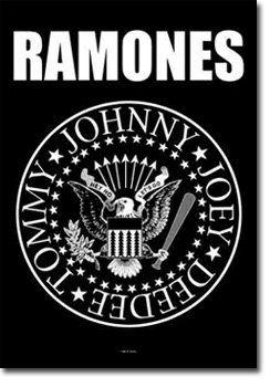 Ramones Logo - Ramones Logo Textile Poster: Prints: Posters