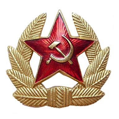 Soviet Red Star Logo - Amazon.com: SOVIET ARMY RED STAR INSIGNIA USSR HAMMER & SICKLE HEAD ...