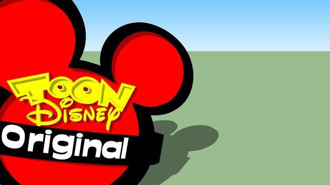 Disney Original Logo - Fanlogos) Toon Disney Original logo | 3D Warehouse