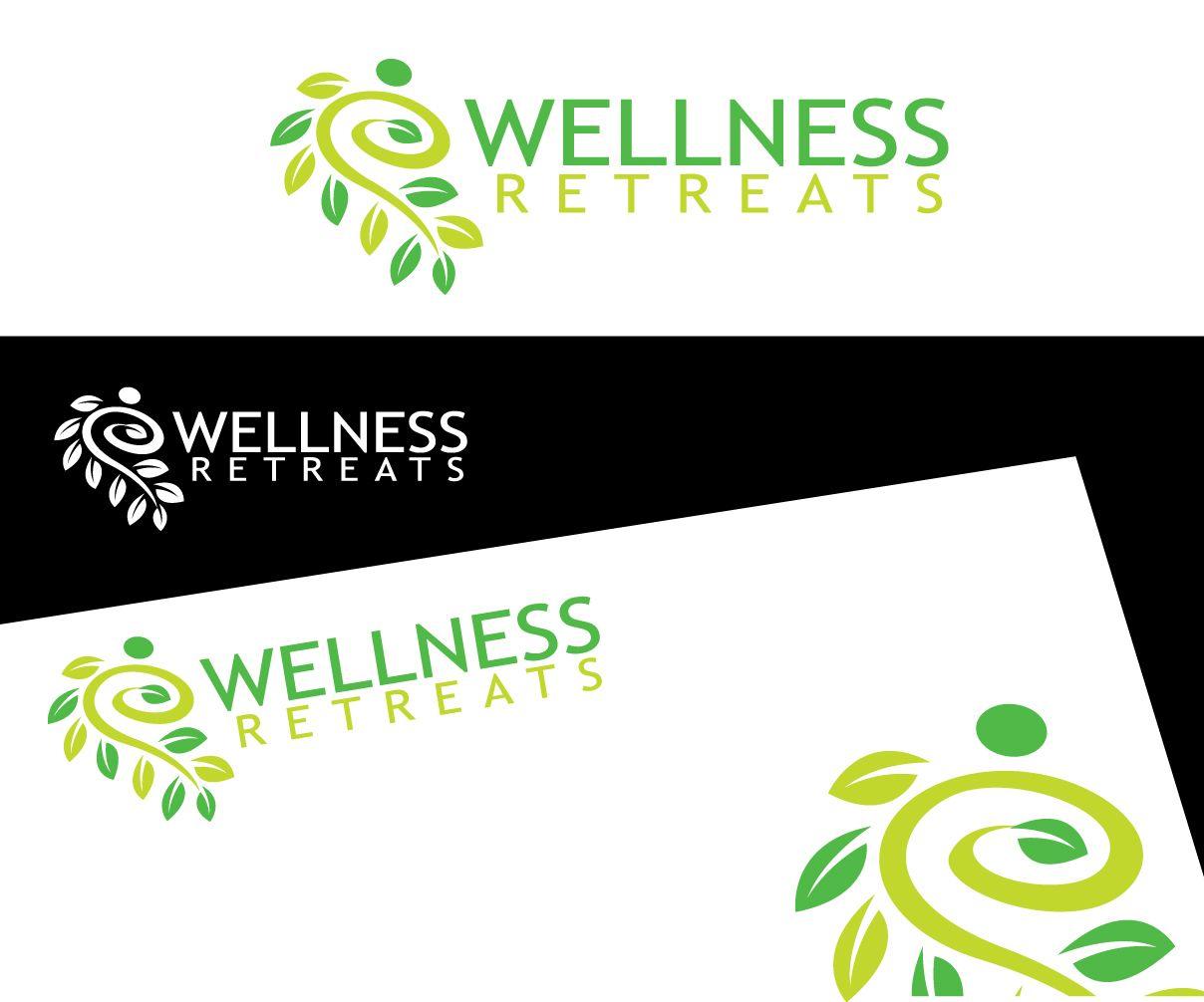 Green Eye Company Logo - Elegant, Modern, It Company Logo Design for Wellness retreats