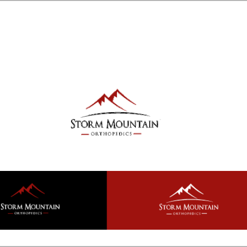 Storm Mountain Logo - logo for Storm Mountain Orthopaedics | Logo design contest