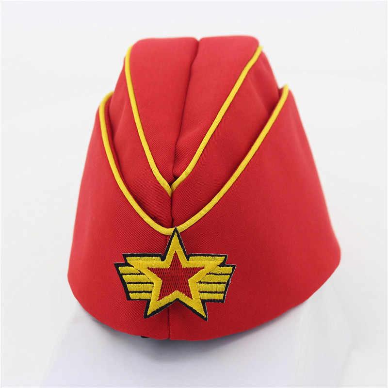 Red Army Star Logo - Detail Feedback Questions about Star Logo Women Russian Army Cap ...