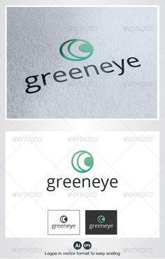 Green Eye Company Logo - Best LOGO image. Visual identity, Graphics, Brand design
