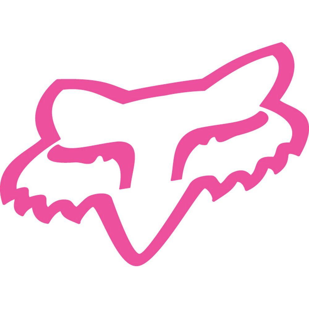 Pink Fox Racing Logo - Fox Racing® Pink FOX HEAD TDC - 2 INCH - Foxracing.com SALE ...