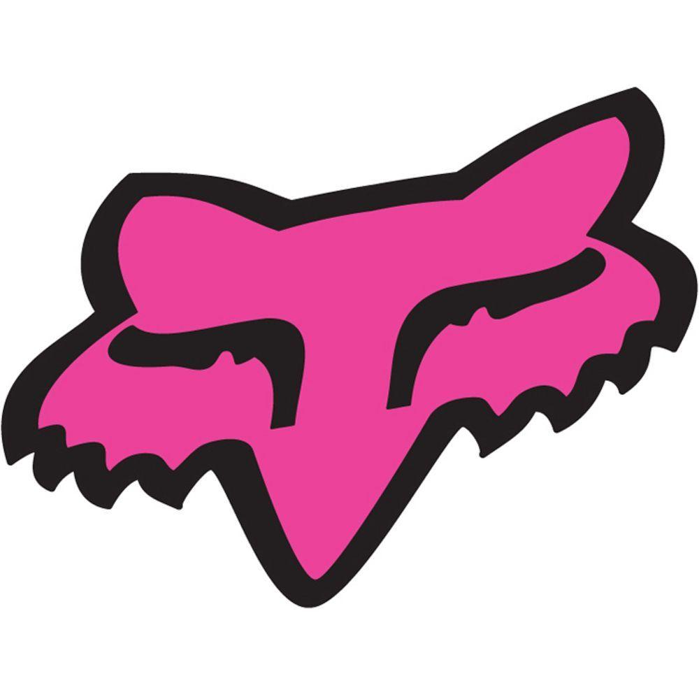 Pink Fox Racing Logo - Fox Racing® Pink FOX HEAD - 2.5 INCH - Foxracing.com SALE - Official ...