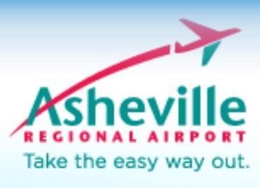 What Company Uses for the Letters and AVL Logo - Asheville Regional Airport