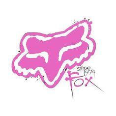 Pink Fox Racing Logo - Best Fox Racing image. Fox racing logo, Fox rider, Dirt bikes